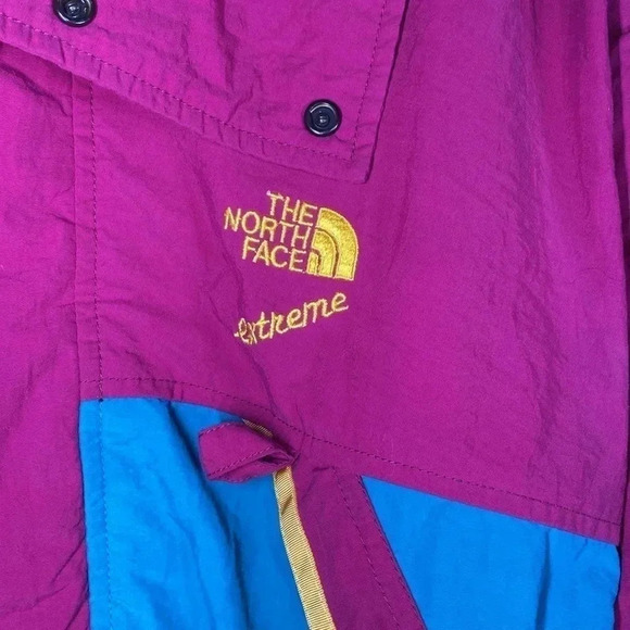 The North Face Women’s Vintage Retro Color block Colorful Jacket Medium - Picture 5 of 9